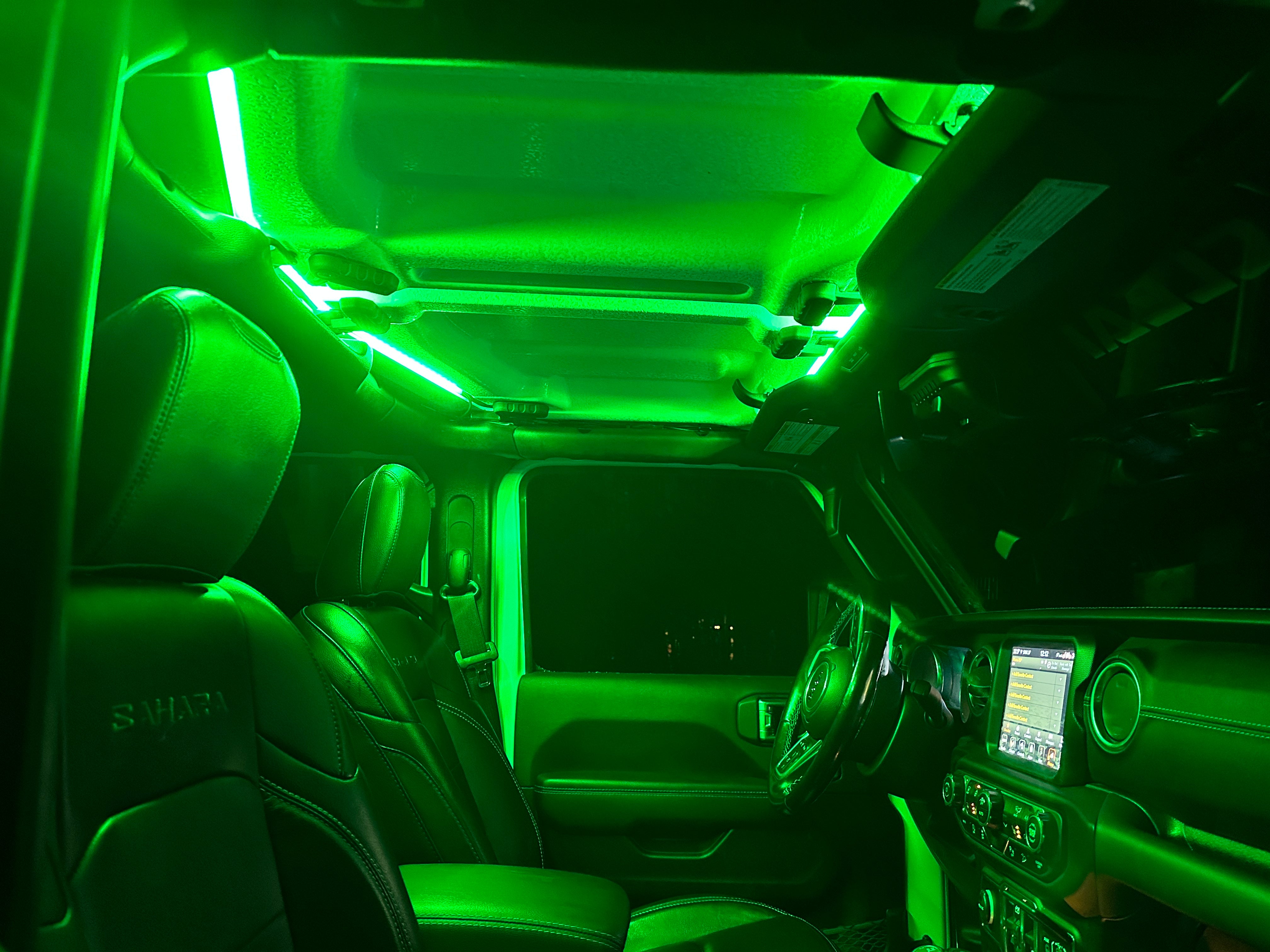 Jeep jk led interior deals light kit